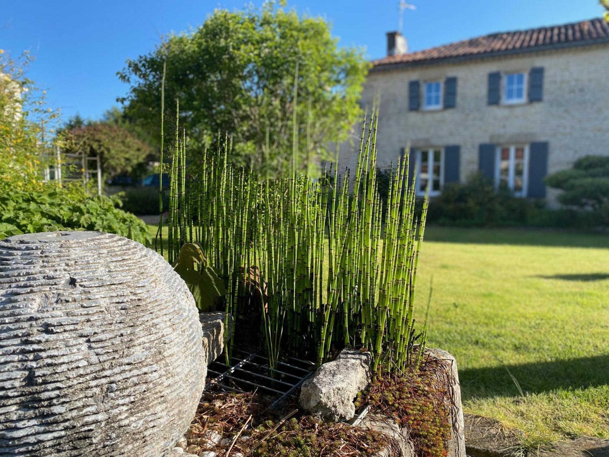 Aux Agapanthes, Chambres D'Hotes Charentaises De Charme Avec Piscine Aumagne Zewnętrze zdjęcie